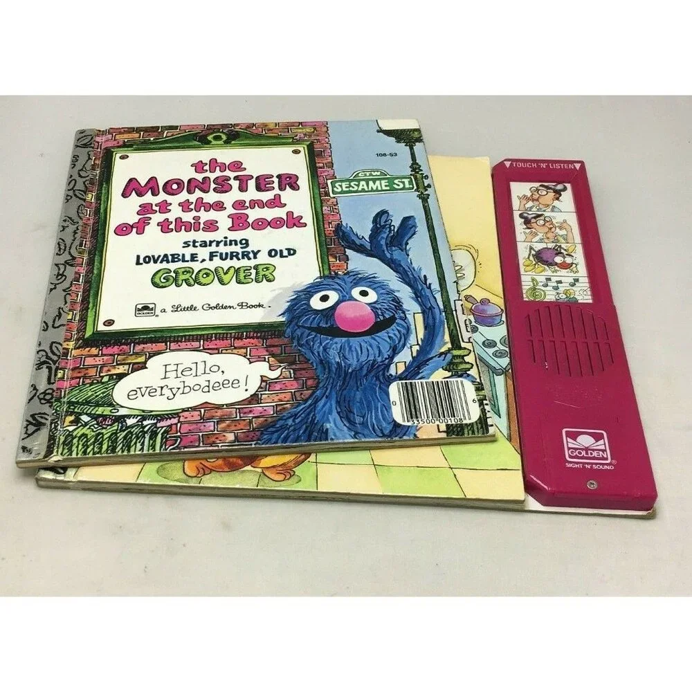 The Monster At The End Of This Book Grover I Know An Old Lady Golden Sound Story
